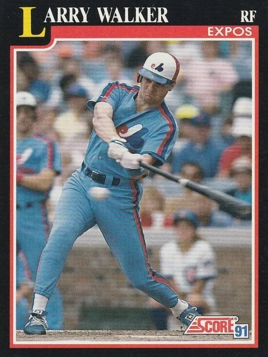 Larry Walker Baseball Card Collection - Picture 4 of 4